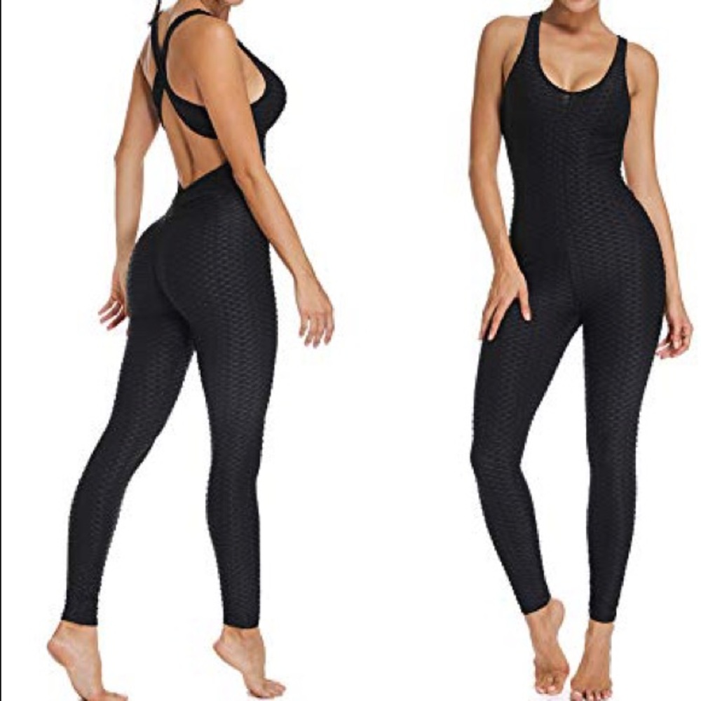 Booty lifting + anti cellulite active jumpsuit ✨
